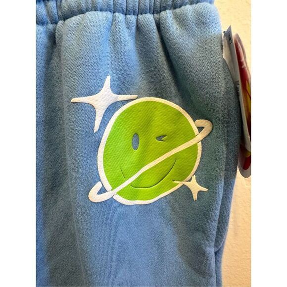 Poppi Soda Light Blue Wide Leg Sweatpants Size Medium New - Picture 6 of 7